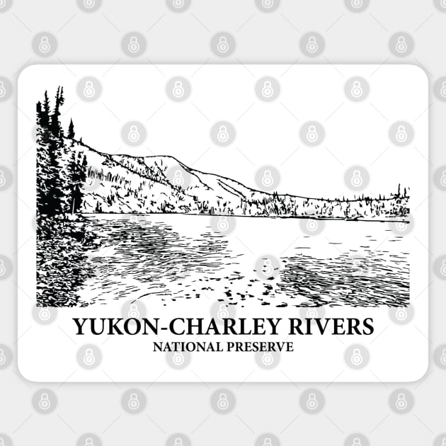Yukon-Charley Rivers National Preserve Sticker by Lakeric